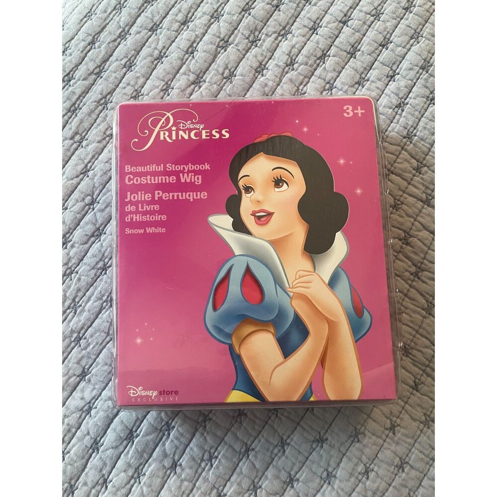Disney Princess Snow White wig NIB vintage Disney Store costume hair piece